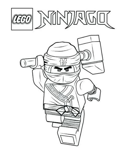 Ausmalbilder Lego Ninjago (100 Stück). Kostenlos。